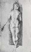 Albrecht Durer Nude Seen From Behind France oil painting artist